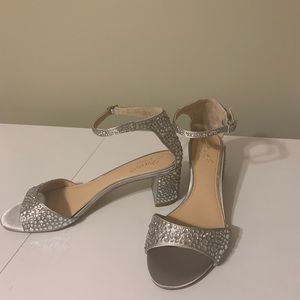 Badgley Mischka Jeweled Sandals